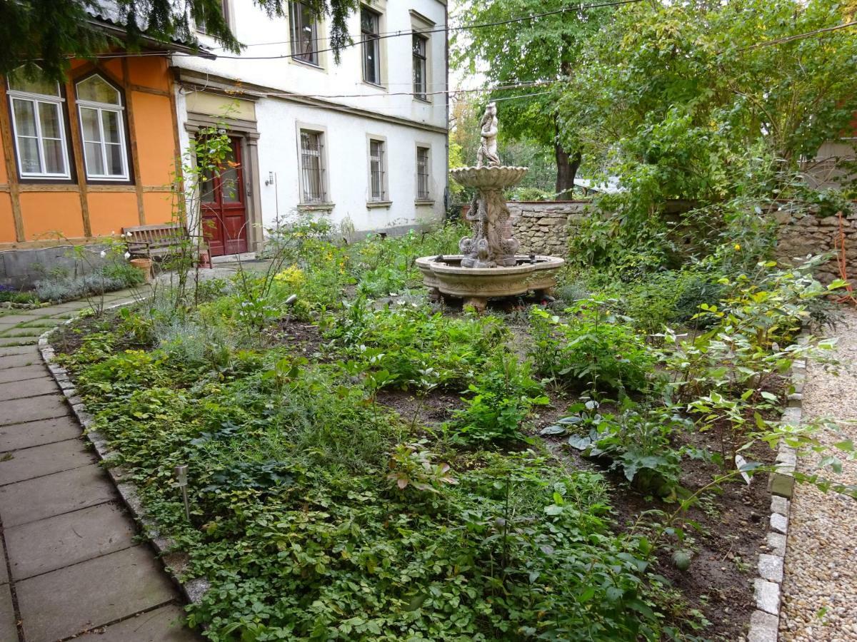 Hummel Hostel - Historische Stadtvilla Mit Garten Ваймар Екстериор снимка